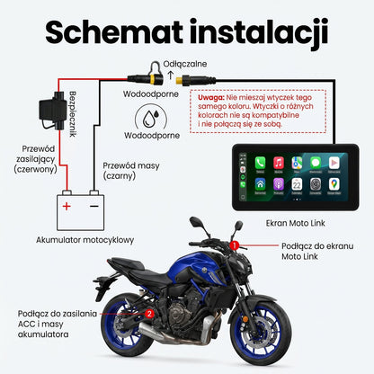 Nawigacja, muzyka, rozmowy i większa kontrola nad trasą — bez telefonu na kierownicy.