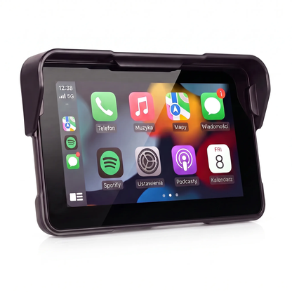 Ekran CarPlay/Android Auto na Motocykl