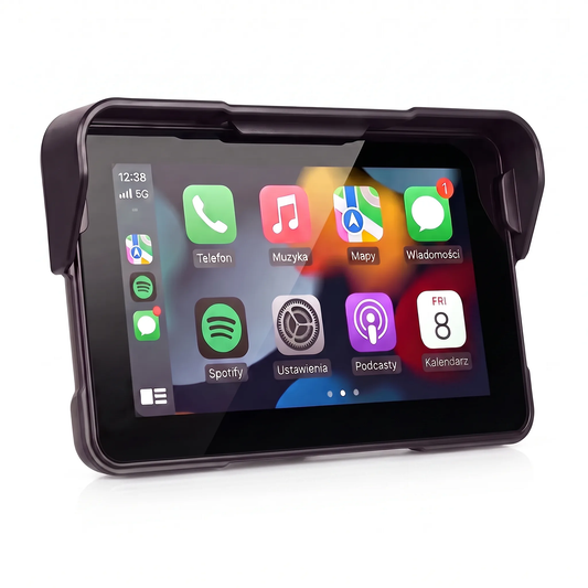Ekran CarPlay/Android Auto na Motocykl